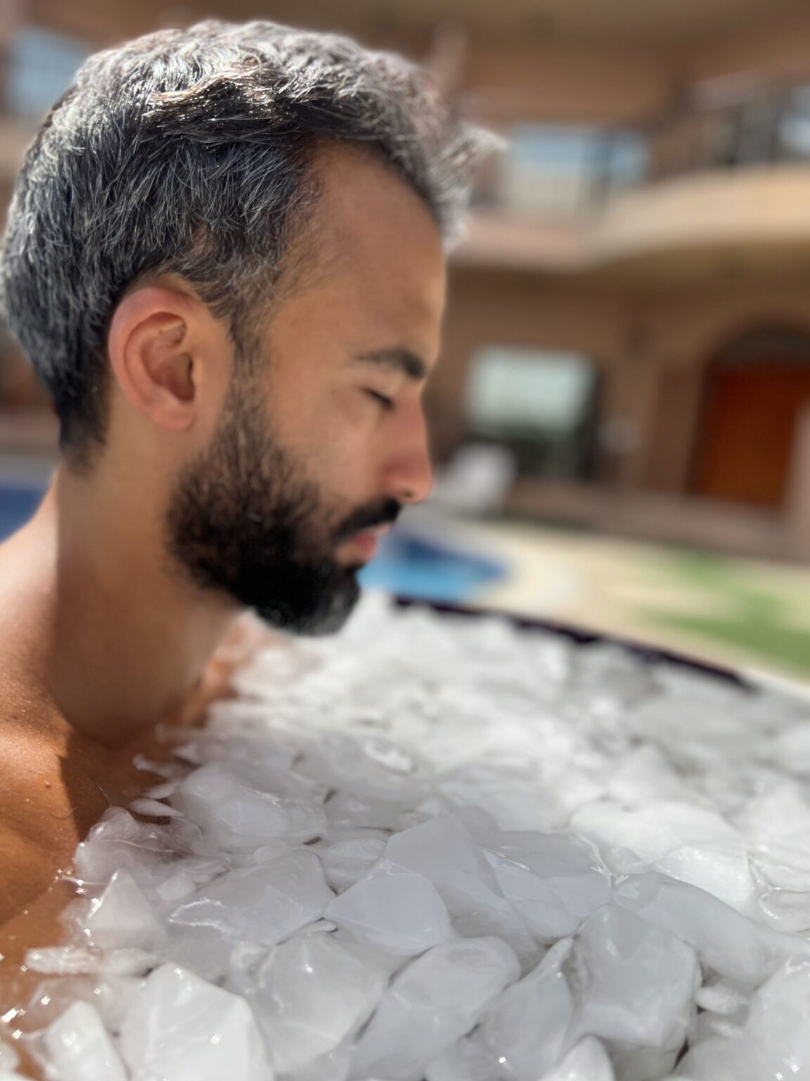 Ice Bath Therapy by Imad