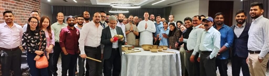 Corporate Meditation Banner